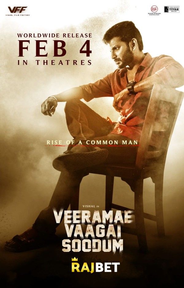 poster of Veerame Vaagai Soodum (2022) Hindi [HQ-Dubbed] HDRip